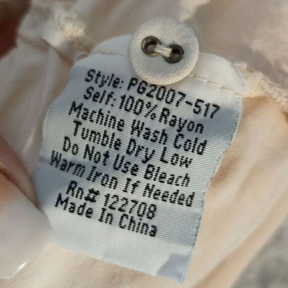 Johnny Was Asymmetrical Tunic Top - Picture 5 of 7